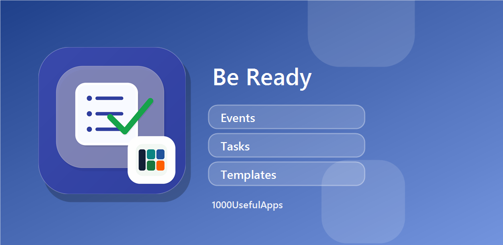 Be Ready app screen