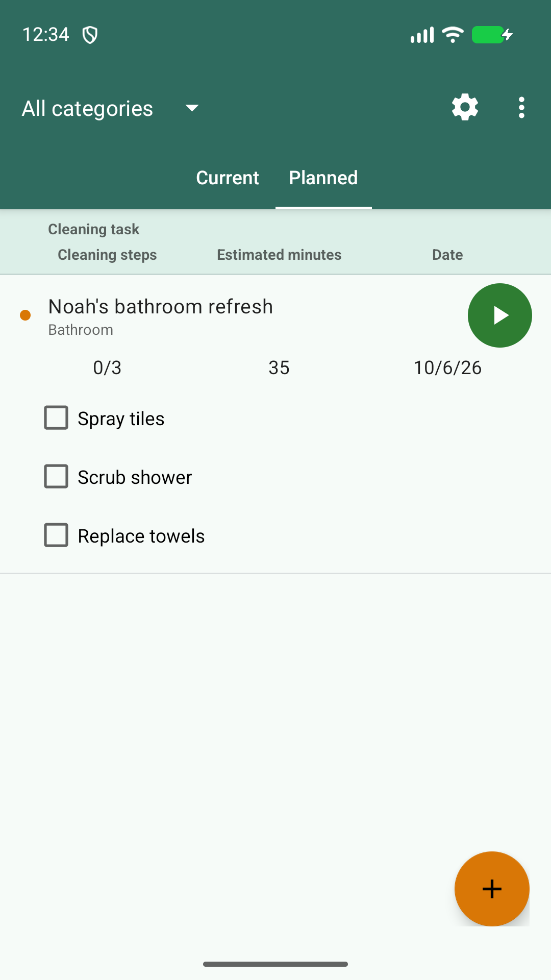 Cleaning Tracker 2