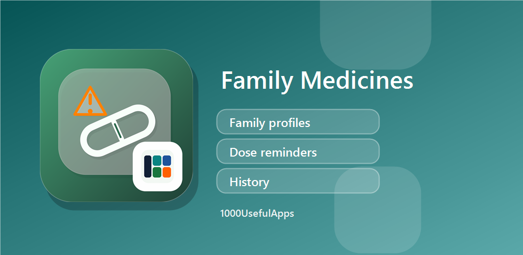 Family Medicines app screen