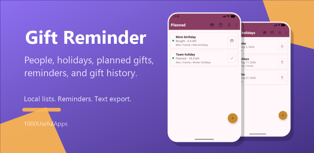 Gift Reminder