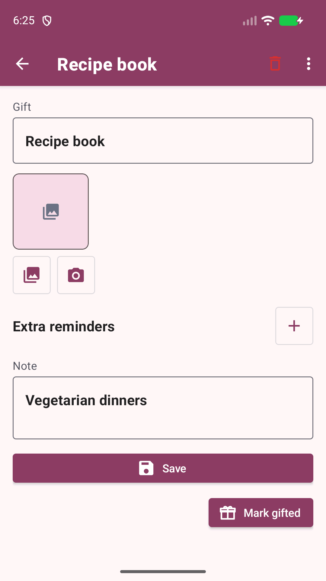 Gift Reminder 3