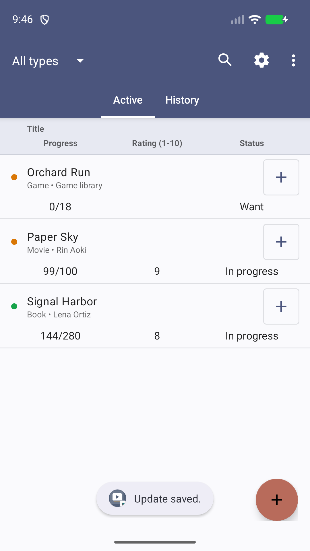 Media Tracker 4