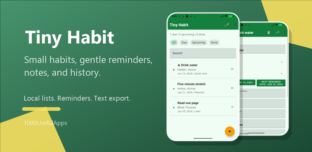 Tiny Habit