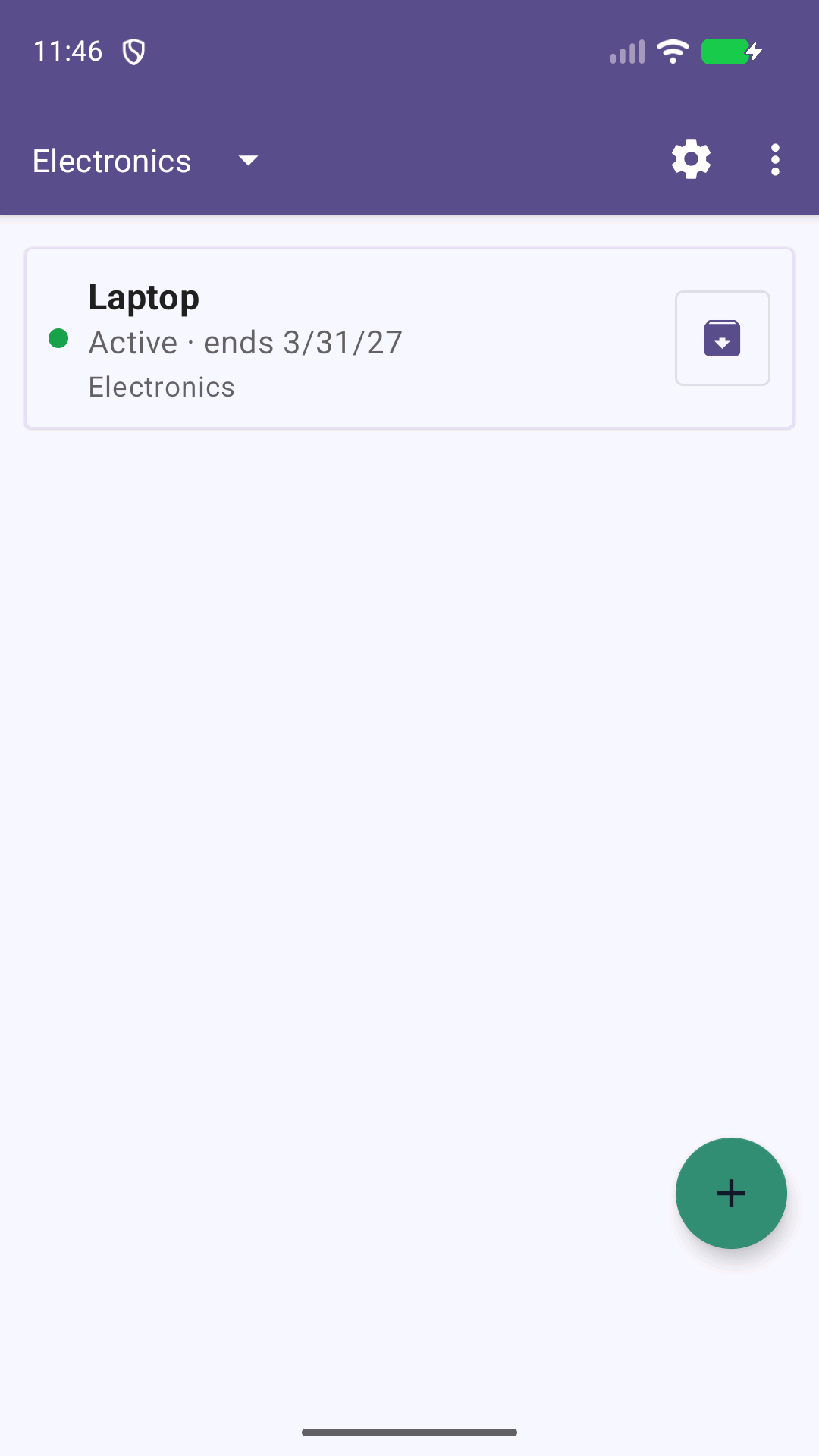 Warranty Tracker 4